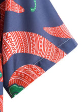 Men's Pepper Printed Button Down Shirt Mens Tops