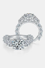 8 Carat Moissanite 925 Sterling Silver Ring Rings