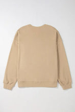 Plus Size Round Neck Long Sleeve Sweatshirt Woman Sweatshirts