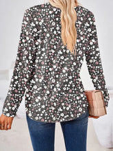 Full Size Square Neck Long Sleeve Blouse Woman Blouses