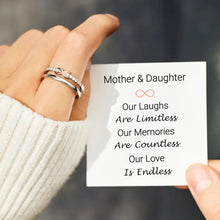 Double-Layered Zircon 925 Sterling Silver Ring Rings