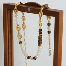 18K Gold-Plated Titanium Steel Necklace Gold One Size Necklaces
