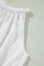 Lace Sleeveless Tied Waist Mini Dress Woman Casual Dress