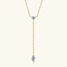 Moissanite 925 Sterling Silver Necklace Gold One Size Necklaces