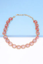 Zinc Alloy Resin Necklace Necklaces