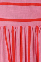 Striped Square Neck Cami Dress Woman Maxi Dress