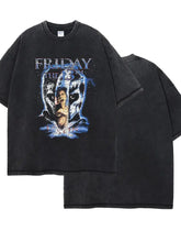 Men's Graphic Round Neck Half Sleeve T-Shirt Mens Tops