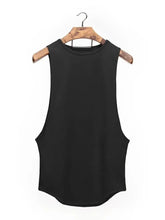 Men's Plus Size Round Neck Tank Mens Tops