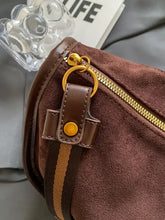 Suede Adjustable Strap Shoulder Bag Shoulder Bags