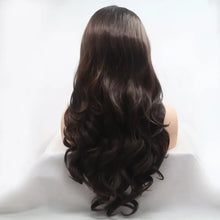 13*3" Lace Front Wigs Synthetic Long Wavy 24" 130% Density Hair