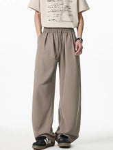 Men's Plus Size Drawstring Wide Leg Pants Woman Sweatpants