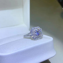 1 Carat Moissanite 925 Sterling Silver Ring Rings