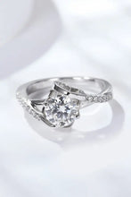Limitless Love Platinum-Plated Moissanite Ring Rings