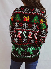Christmas Element Sweater Sweater Pullovers