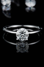 1 Carat Moissanite 925 Sterling Silver Solitaire Ring Rings