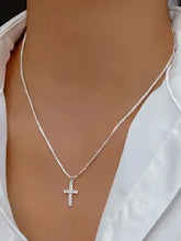 925 Sterling Silver Cross Necklace Necklaces
