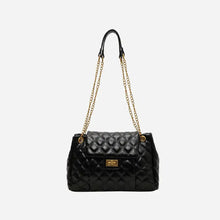 PU Leather Shoulder Bag Black One Size Handbags