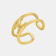 Titanium Steel Double-Layered Ring Rings