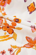 Printed Tie Neck Cap Sleeve Mini Dress Casual Dresses