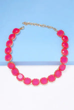 Zinc Alloy Resin Necklace Necklaces