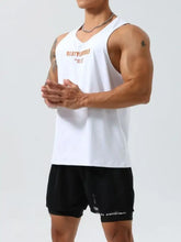 Men's Plus Size Round Neck Tank Mens Tops