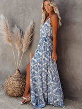 Printed Tied Maxi Cami Dress Woman Maxi Dress