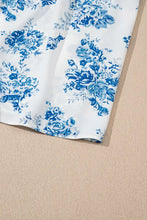 Printed Tie Shoulder Dress Casual Dresses