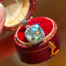 5 Carat Moissanite 925 Sterling Silver Pendant Necklace Necklaces