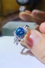 Better Love Next Time 1 Carat Moissanite Ring Sky Blue Rings