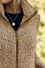 Pocketed Zip Up Turtleneck Jacket Woman Outerwear