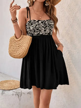 Tie Shoulder Mini Cami Dress Casual Dresses