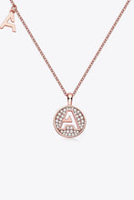 Moissanite A to J Pendant Necklace A One Size Necklaces