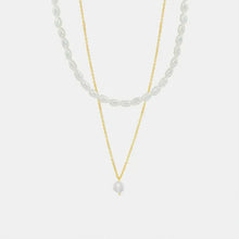 Double-Layered Freshwater Pearl Necklace Necklaces