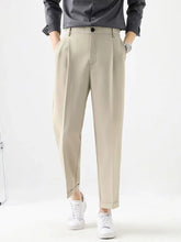 Men's Plus Size Basic style Solid Pants Khaki Woman Sweatpants