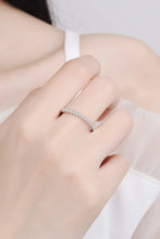 Curious Time 925 Sterling Silver Moissanite Ring Rings