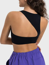 Millennia Cutout Round Neck Active Tank Woman Activewear