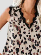Lace Detail V-Neck Tank Tanks & Camis