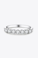 Can't Stop Your Shine Moissanite Platinum-Plated Ring Rings