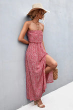 Strapless Split Maxi Dress Woman Maxi Dress