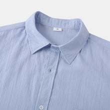 Men's Short Sleeve Button Down Shirt with Chest Pocket Mens Tops
