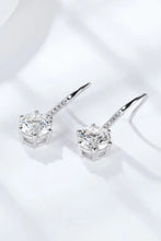 6-Prong Moissanite Drop Earrings Earrings