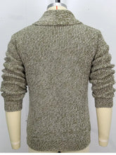 Men's Plus Size Button Up Long Sleeve Cardigan Cardigans
