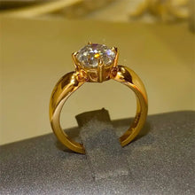2 Carat Moissanite 925 Sterling Silver Ring Rings