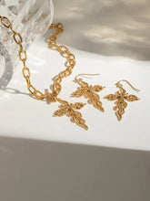18K Gold-Plated Stainless Steel Cross Necklace Fashion Jewelry