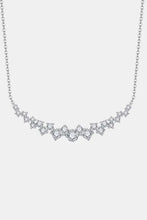 1.64 Carat Moissanite 925 Sterling Silver Necklace Silver One Size Necklaces