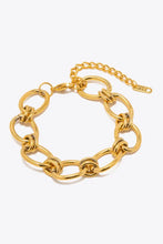 Chunky Chain Stainless Steel Bracelet Necklaces