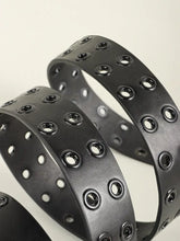 Grommet PU Leather Belt Belts