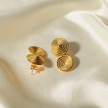 18K Gold-Plated Stainless Steel Earrings Earrings