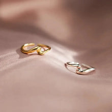 925 Sterling Silver Twisted Open Ring Rings