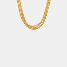 18K Gold-Plated Multi-Layer Clavicle Chain Necklace Necklaces